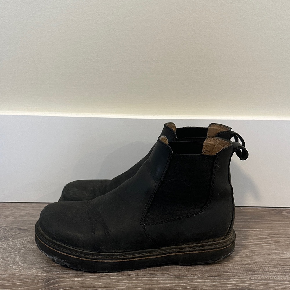 Birkenstock Black Leather Boots